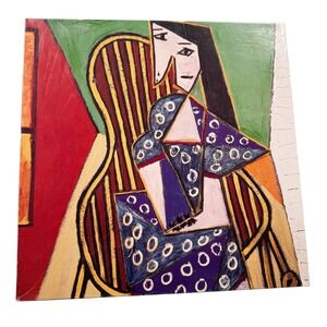 Pablo Picasso Woman Seated in Chair 1941 Fine Art Puzzle 500 Pcs UNCOUNTED